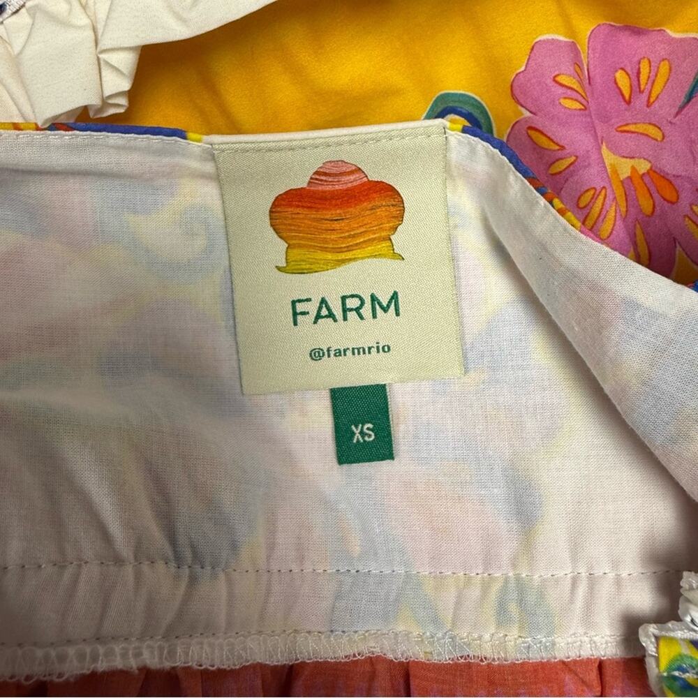 Farm Rio Vivid Garden Mini Dress - Picture 7 of 9